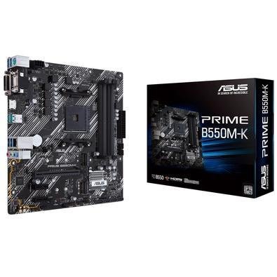 PlacaMe Asus Prime B550MK AMD AM4 mATX KaBuM