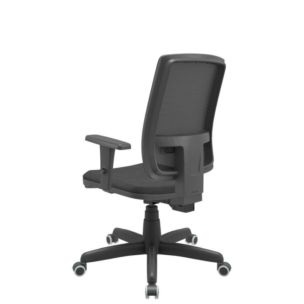 Cadeira Diretor Plaxmetal, Brizza, Tela, Back Plax, Base Standard, Braços 3d Pp, Preto Cadeira Diretor Plaxmetal, Brizza, Tela, Back Plax, Base Standard, Braços 3d Pp, Preto