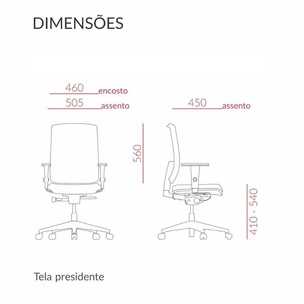 Cadeira Diretor Plaxmetal, Brizza, Tela, Back Plax, Base Standard, Braços 3d Pp, Preto Cadeira Diretor Plaxmetal, Brizza, Tela, Back Plax, Base Standard, Braços 3d Pp, Preto