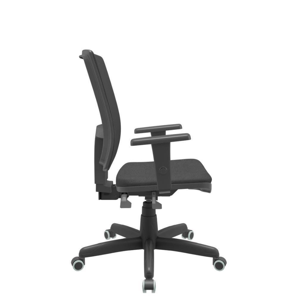 Cadeira Diretor Plaxmetal, Brizza, Tela, Back Plax, Base Standard, Braços 3d Pp, Preto Cadeira Diretor Plaxmetal, Brizza, Tela, Back Plax, Base Standard, Braços 3d Pp, Preto