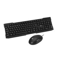 Kit Teclado + Mouse Office Santana Centro, USB, Abnt2
