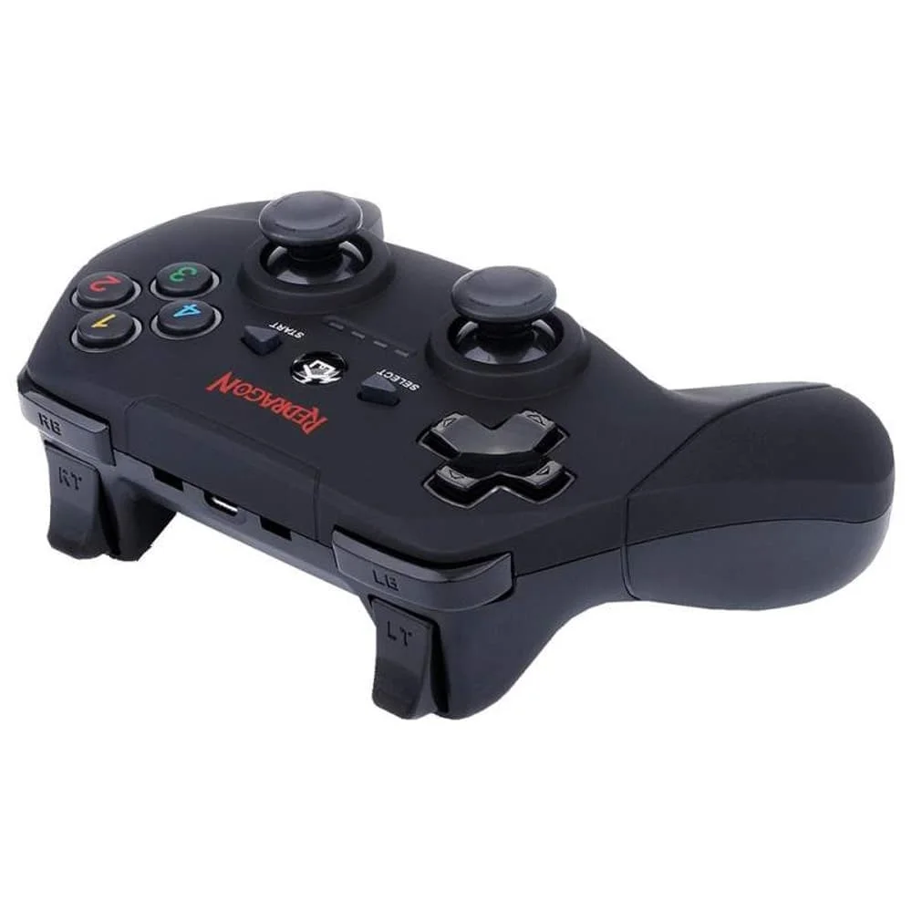 Controle Redragon Sem Fio Harrow G808, Para PC E PS3, Preto Controle Redragon Sem Fio Harrow G808, Para PC E PS3, Preto