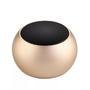 Caixa De Som Bluetooth Portátil Premium Mini Speaker Tws Gold Dourada