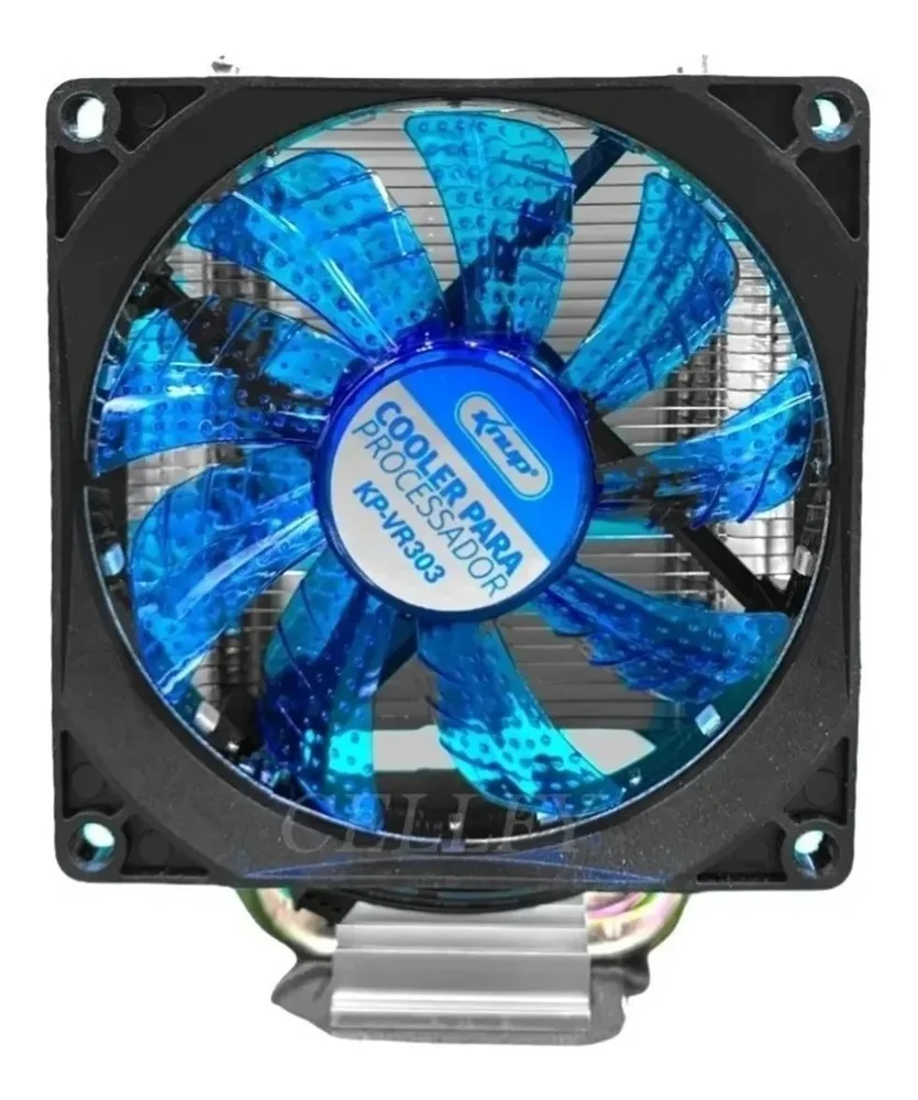 Cooler Fan Knup Multi Intel 90MM LED Preto KaBuM