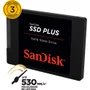 SSD Sandisk Plus, 480GB, SATA, Leitura 535MB, Gravação 445MB