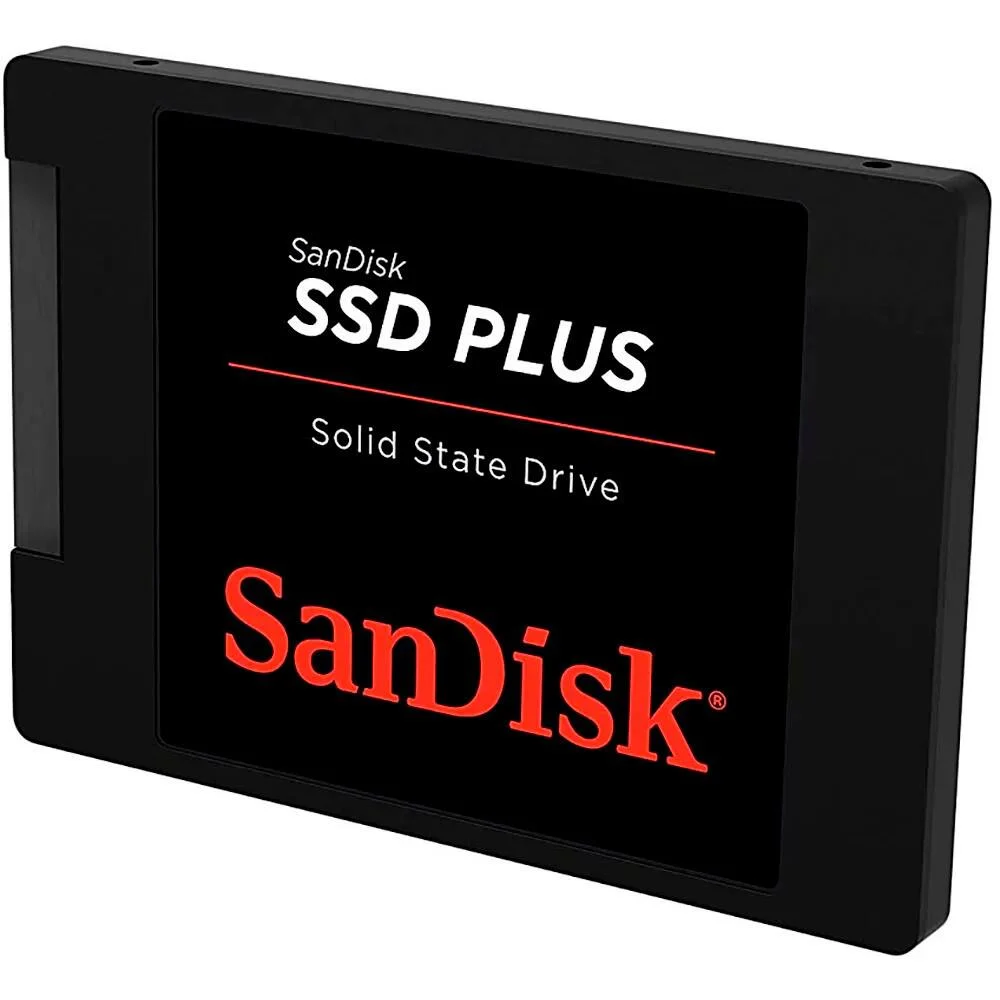 SSD Sandisk Plus 480GB SATA Leitura 535MB KaBuM