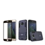 Kit Capa Armor E Película Coverage Preta Para Moto G5 Plus - Gorila Shield