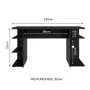 Mesa para Escritório Madesa, Preto - 9409