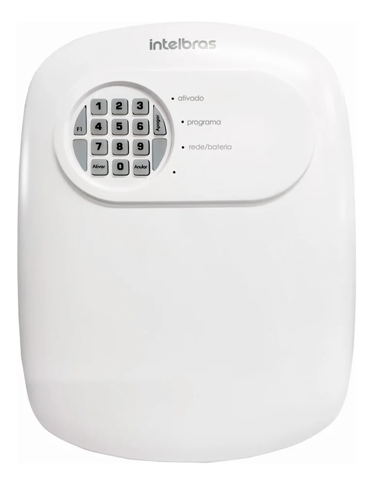 Kit Central De Alarme Anm 24 Net Intelbras + 1 Sensor Xas 4010 Smart + 1 Sensor Ivp 3000 Cf