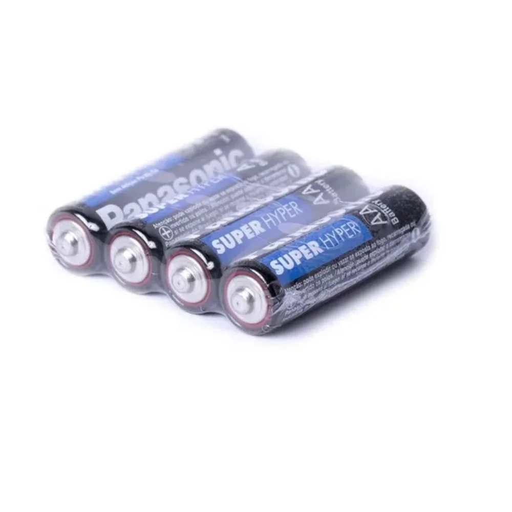 Pilha Zinco AA Panasonic 13x4 Unidades KaBuM