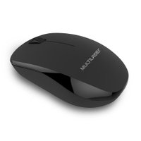 Mouse Sem Fio Multi MO309, Wireless 2.4 Ghz, USB, 1200 DPI, Power Save, Com Pilhas, Preto