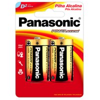 Pilha Alcalina Grande D Com 2 Lr20xab/2B