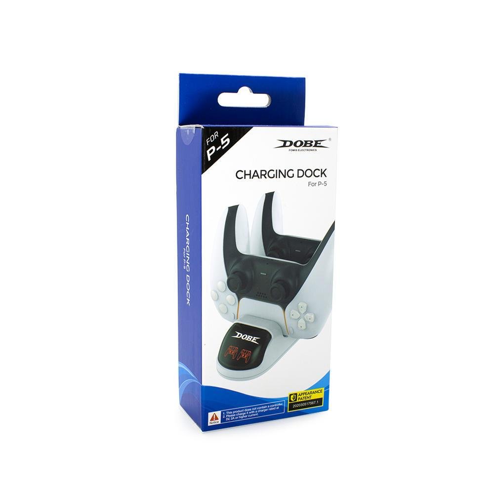 Dual Charging Dock Com Visor Para Controle P5 Dobe Tp5-0506 Dual Charging Dock Com Visor Para Controle P5 Dobe Tp5-0506