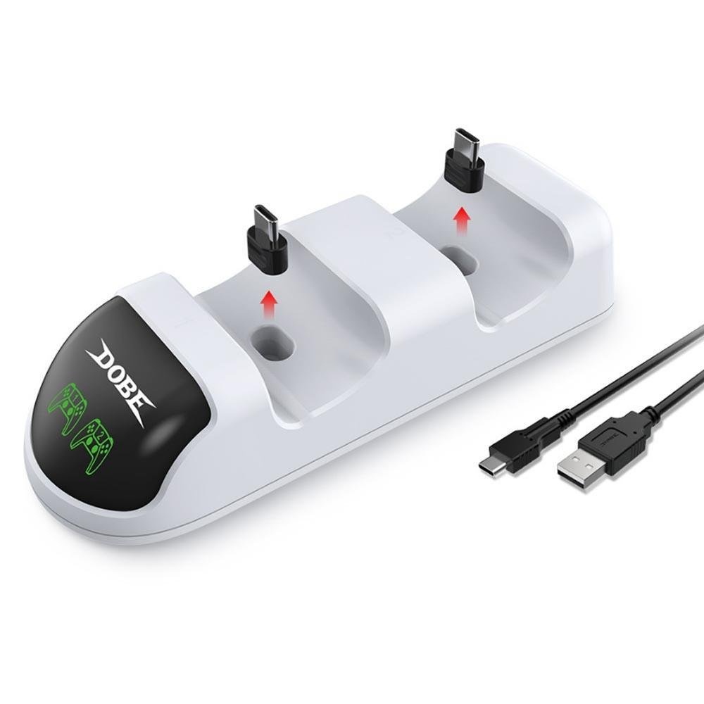 Dual Charging Dock Com Visor Para Controle P5 Dobe Tp5-0506 Dual Charging Dock Com Visor Para Controle P5 Dobe Tp5-0506