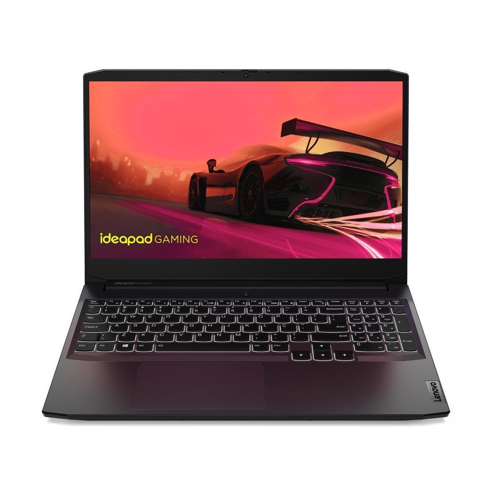 Notebook Ideapad Gaming 3 R5-5600h 8GB, 256GB, SSD,Pcie Gtx 1650 4GB 15.6 Polegadas Fhd W11- 82mj0002br