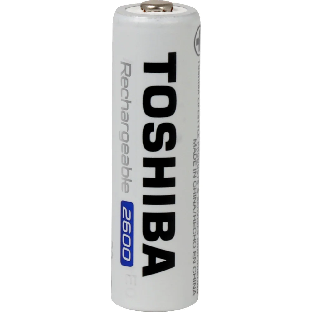 Pilha Recarregável Aa Toshiba, 2600 Mah, Blister C/ 4 Unidades - Tnh-6gae Bp-4c Pilha Recarregável Aa Toshiba, 2600 Mah, Blister C/ 4 Unidades - Tnh-6gae Bp-4c