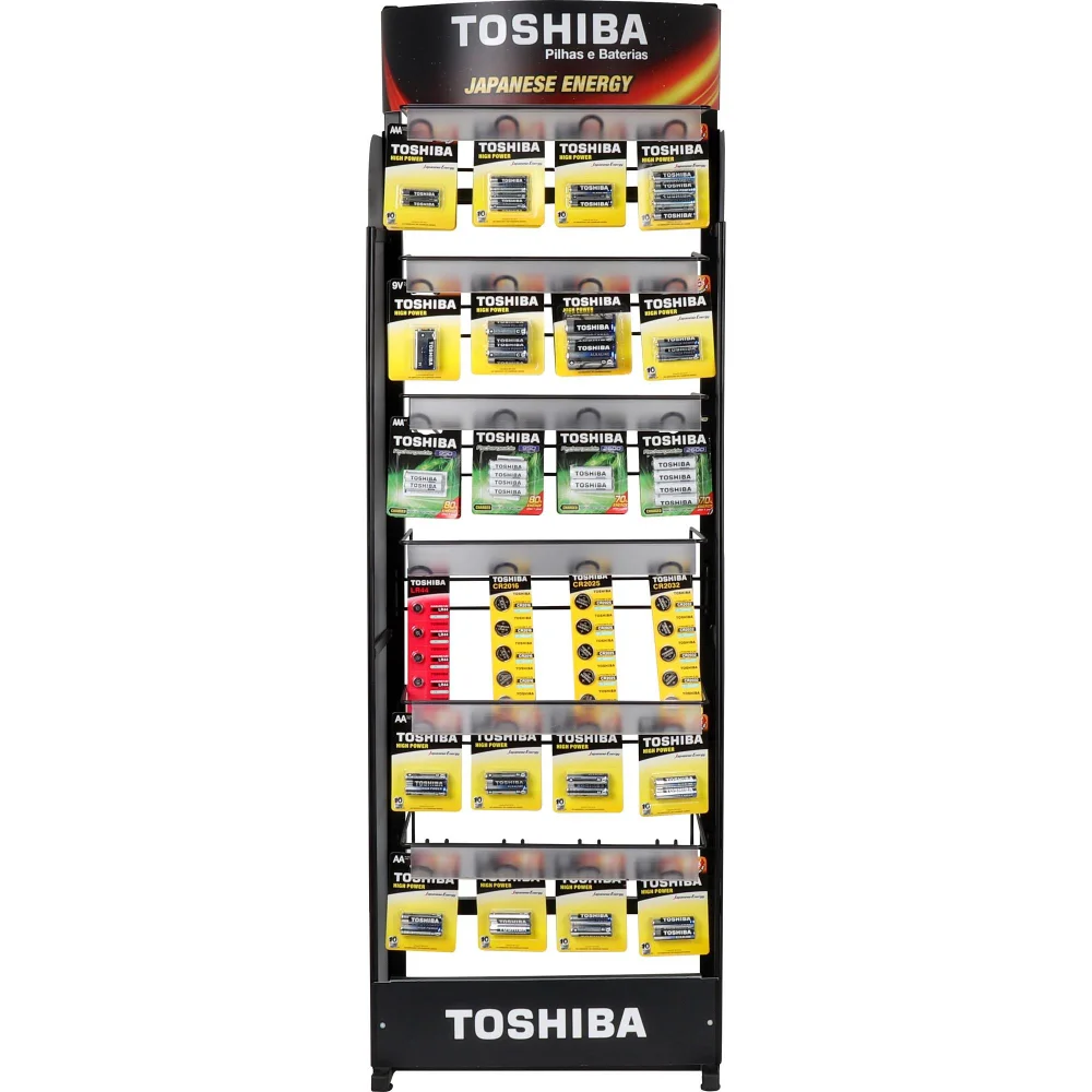 Pilha Recarregável Aa Toshiba, 2600 Mah, Blister C/ 4 Unidades - Tnh-6gae Bp-4c Pilha Recarregável Aa Toshiba, 2600 Mah, Blister C/ 4 Unidades - Tnh-6gae Bp-4c
