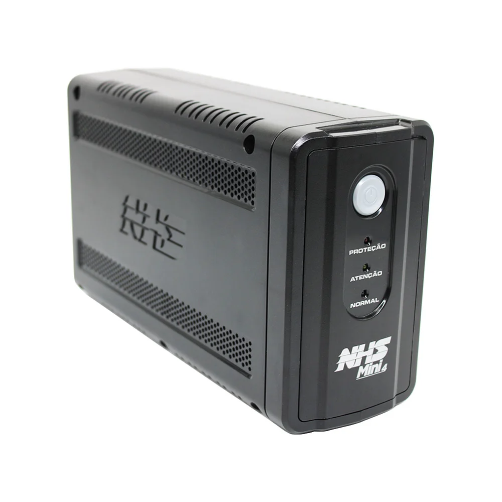 Nobreak NHS Mini 4, 700VA, Bateria Selada 7Ah, Monovolt 120V, Preto