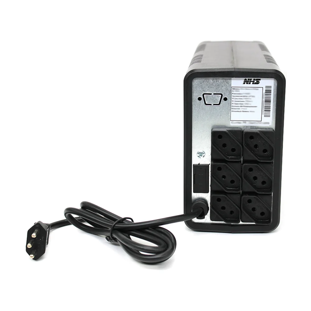 Nobreak NHS Mini 4, 700VA, Bateria Selada 7Ah, Monovolt 120V, Preto