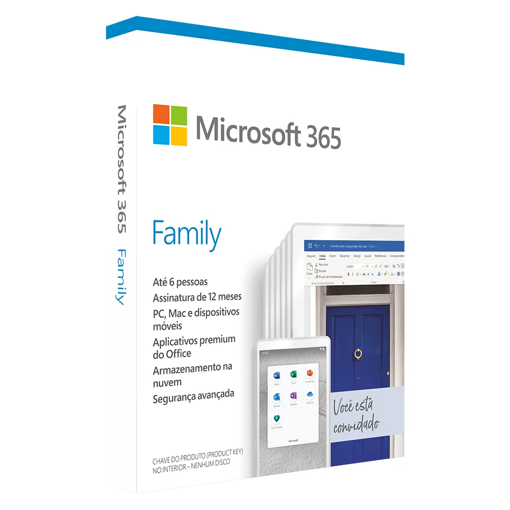 Licença Fpp Microsoft 365 Family Licença Fpp Microsoft 365 Family