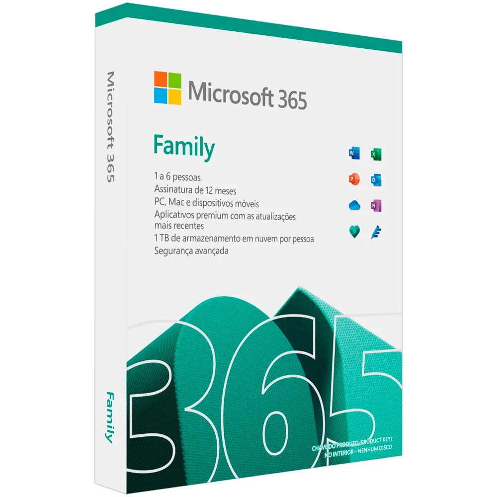 Licença Fpp Microsoft 365 Family Licença Fpp Microsoft 365 Family