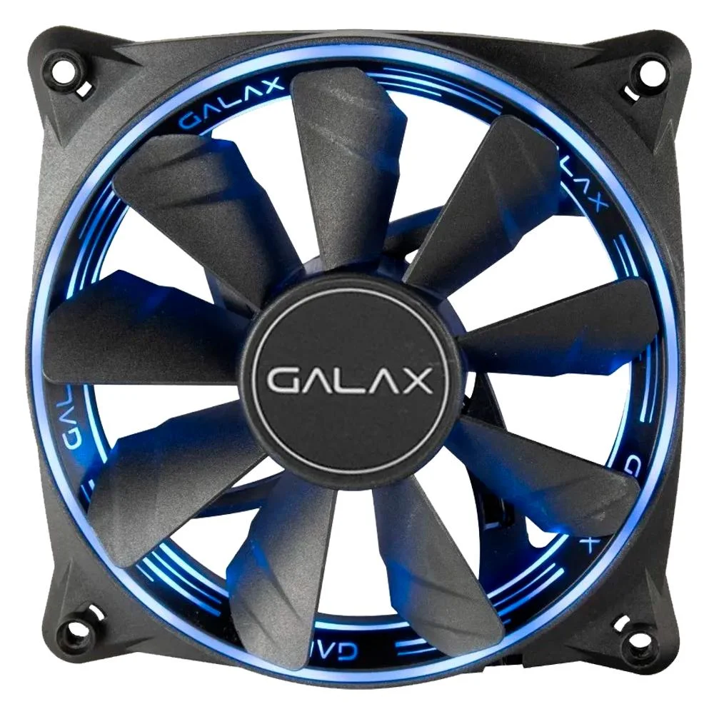 Cooler FAN Galax Vortex Wind-02, 120x120x25mm, ARGB, Preto - FG02T4PAR0 Cooler FAN Galax Vortex Wind-02, 120x120x25mm, ARGB, Preto - FG02T4PAR0