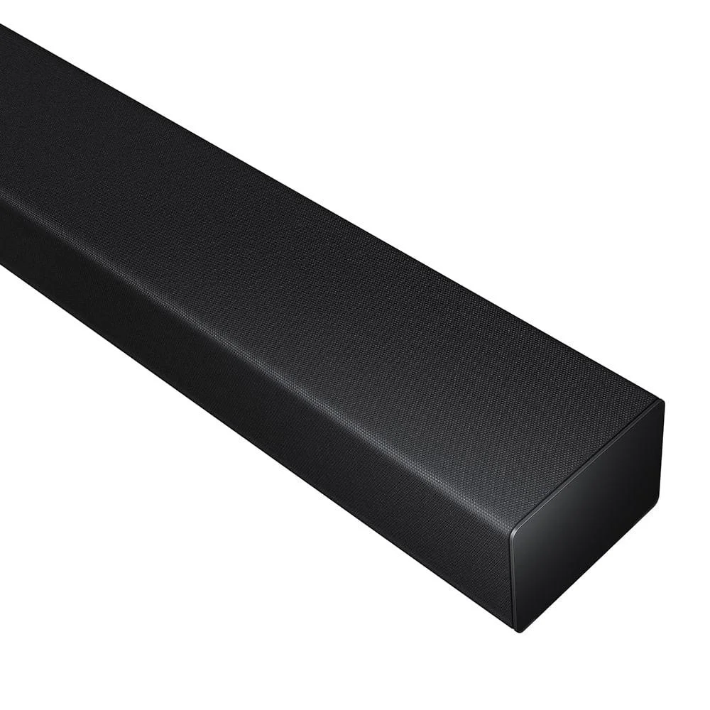 Soundbar Samsung Hw-a455, Com 2.1 Canais, Potência De 300w, Som Surround, Conexão Bluetooth E Subwoofer Wireless Soundbar Samsung Hw-a455, Com 2.1 Canais, Potência De 300w, Som Surround, Conexão Bluetooth E Subwoofer Wireless
