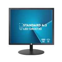 Monitor Tronos 17.1 LED, 4:3, 60Hz, Preto - 17trs-Hk7