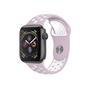 Pulseira Para Apple Watch 42mm / 44mm Armor Running - Rosa E Branco - Gshield