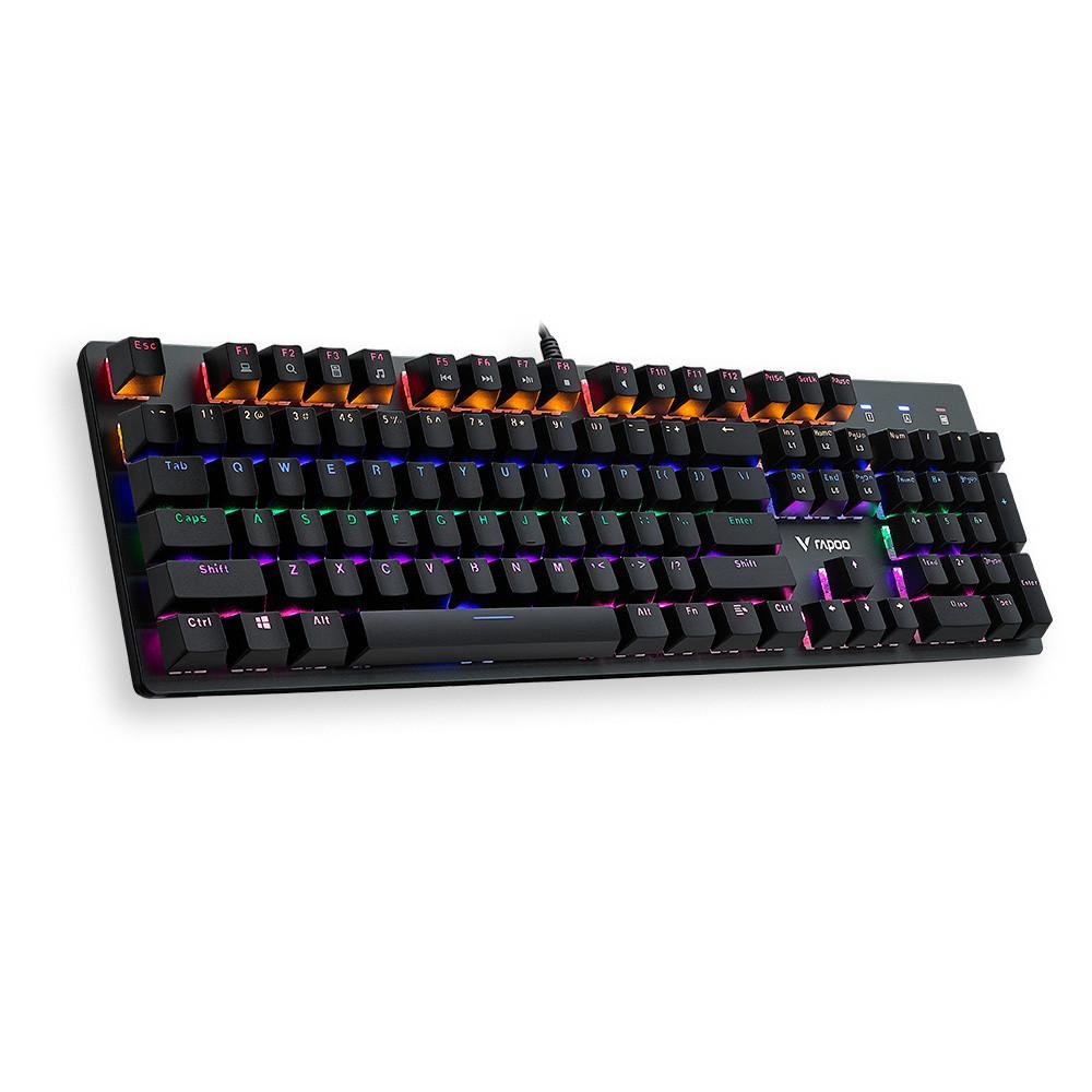Teclado Mecânico Rapoo Vpro Retroiluminado V500 Se - Ra028 Teclado Mecânico Rapoo Vpro Retroiluminado V500 Se - Ra028