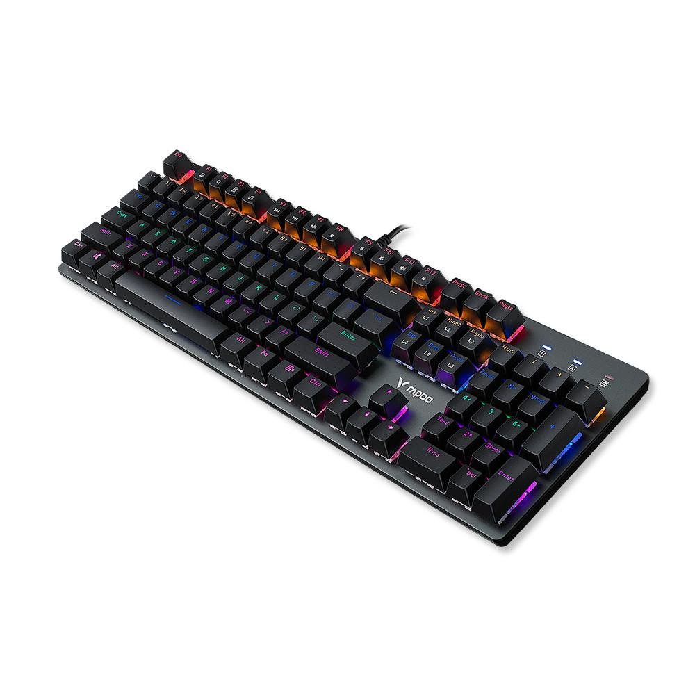 Teclado Mecânico Rapoo Vpro Retroiluminado V500 Se - Ra028 Teclado Mecânico Rapoo Vpro Retroiluminado V500 Se - Ra028