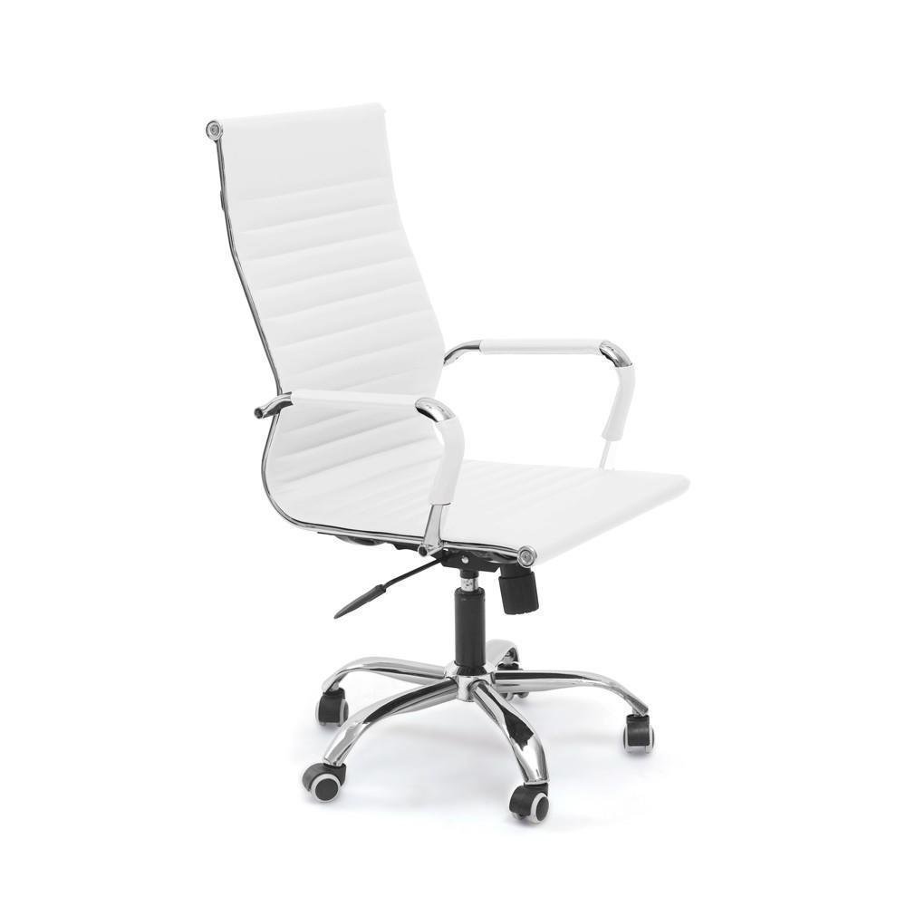 Cadeira Ofiice Prizi P-720w, Até 120Kg, Esteirinha, Branca Cadeira Ofiice Prizi P-720w, Até 120Kg, Esteirinha, Branca