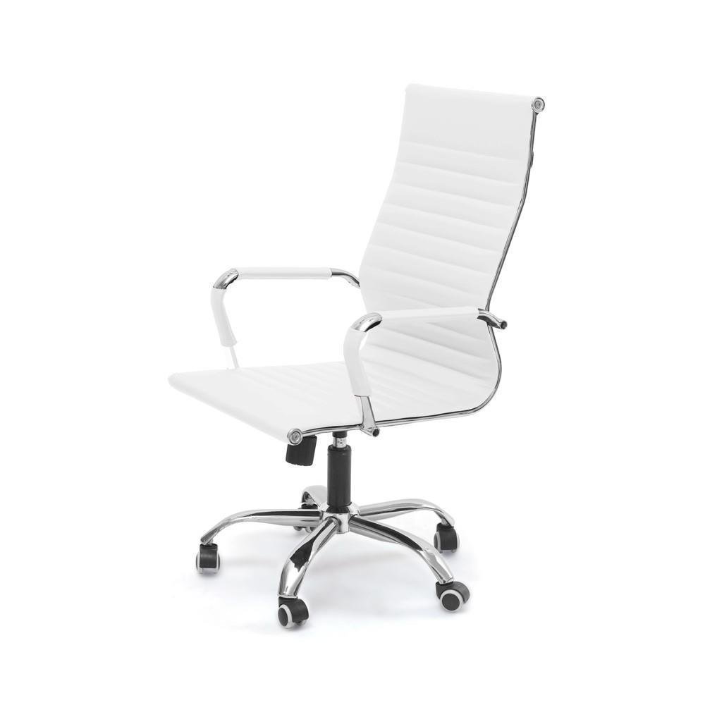 Cadeira Ofiice Prizi P-720w, Até 120Kg, Esteirinha, Branca Cadeira Ofiice Prizi P-720w, Até 120Kg, Esteirinha, Branca