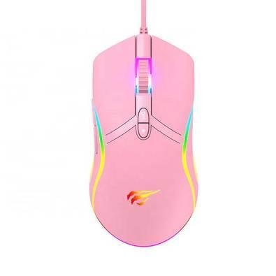 Mouse Gamer Havit Ms Dpi Rosa Kabum