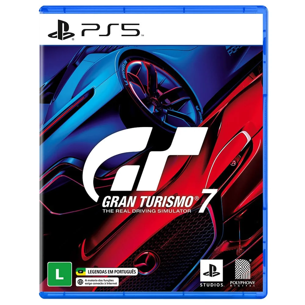 Jogo Gran Turismo 7, Edição Stantard - Playstation 5 Jogo Gran Turismo 7, Edição Stantard - Playstation 5