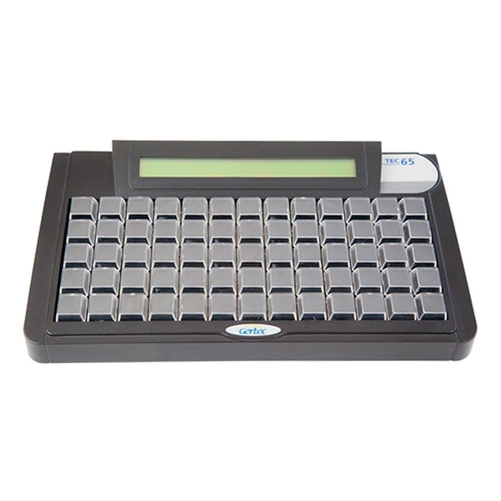 Teclado Gertec Tec-e 65 Usb - 00408719 Teclado Gertec Tec-e 65 Usb - 00408719