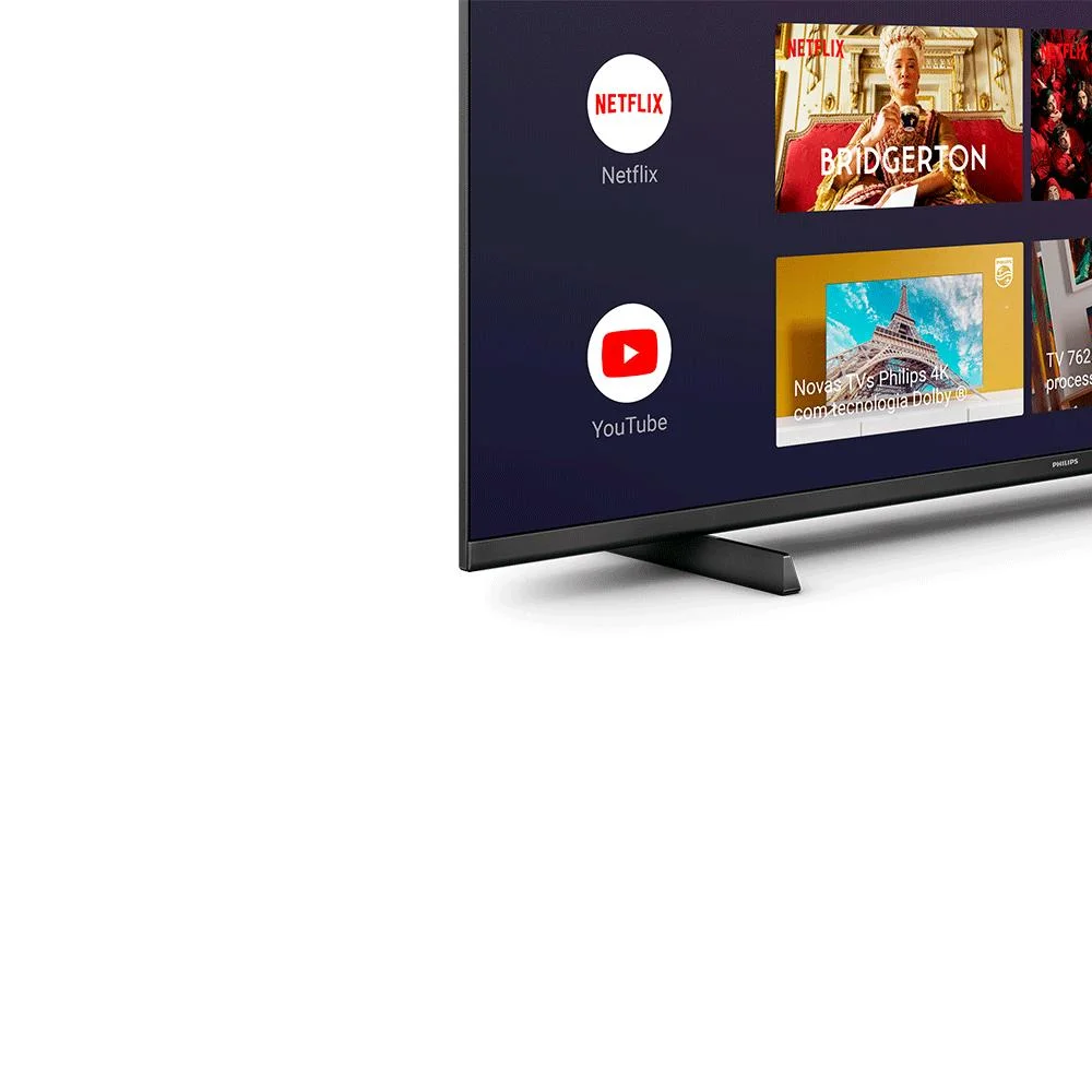 Smart TV Philips 55 Polegadas, DLED, 4K, UHD, Bluetooth, Wi-fi, HDMI, USB, Bordas Ultrafinas, Comando de Voz do Google Assistente - 55PUG7406/78 Smart TV Philips 55 Polegadas, DLED, 4K, UHD, Bluetooth, Wi-fi, HDMI, USB, Bordas Ultrafinas, Comando de Voz do Google Assistente - 55PUG7406/78
