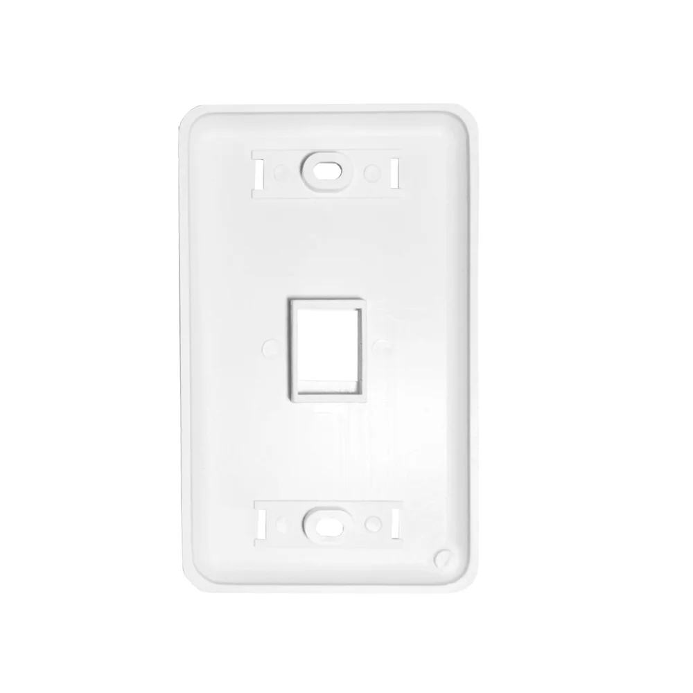 Kit 2 Espelhos De Parede Com 1 Saída Rj45 Cat5