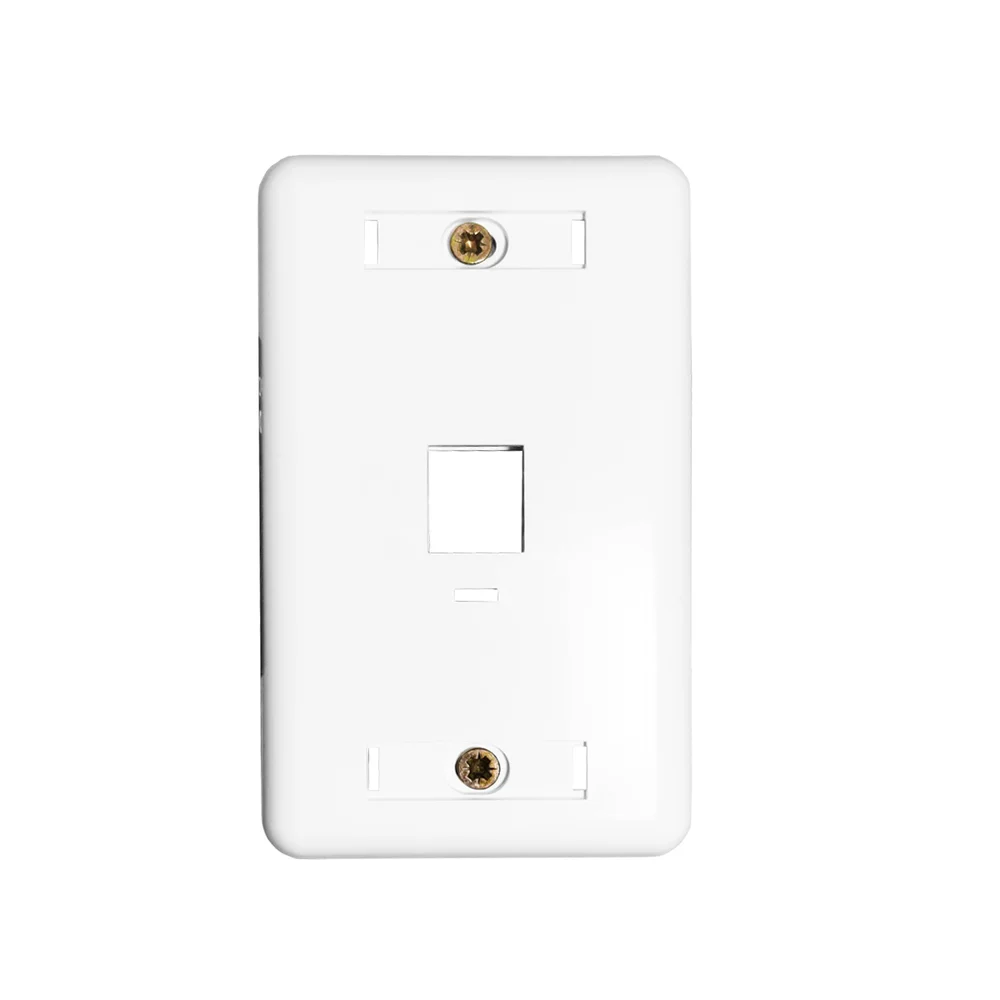 Kit 2 Espelhos De Parede Com 1 Saída Rj45 Cat5