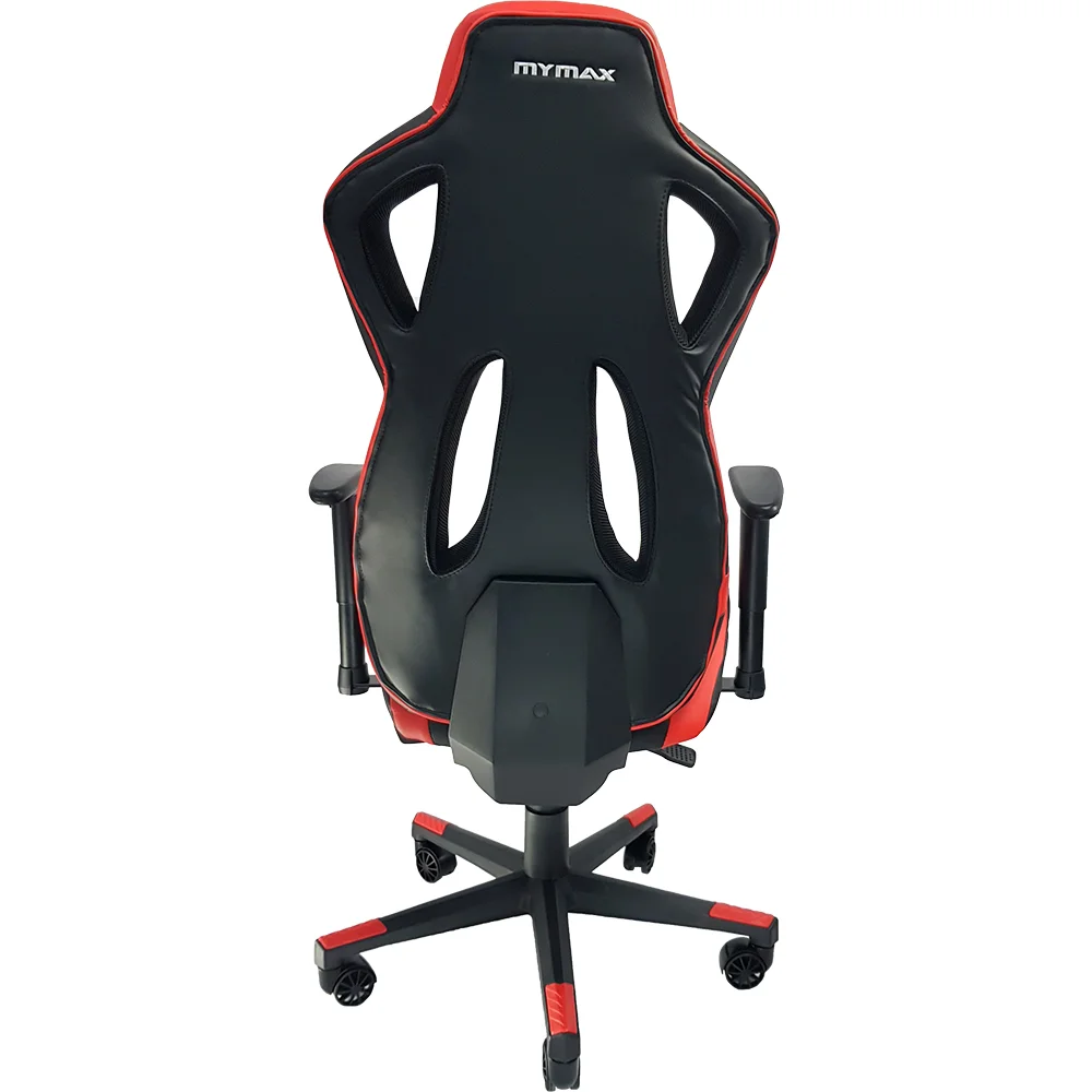 Cadeira Gamer Mymax MX11, Até 150 Kg, Giratória, Preto E Vermelho Cadeira Gamer Mymax MX11, Até 150 Kg, Giratória, Preto E Vermelho