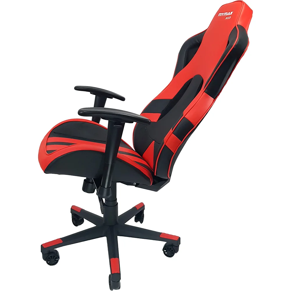 Cadeira Gamer Mymax MX11, Até 150 Kg, Giratória, Preto E Vermelho Cadeira Gamer Mymax MX11, Até 150 Kg, Giratória, Preto E Vermelho
