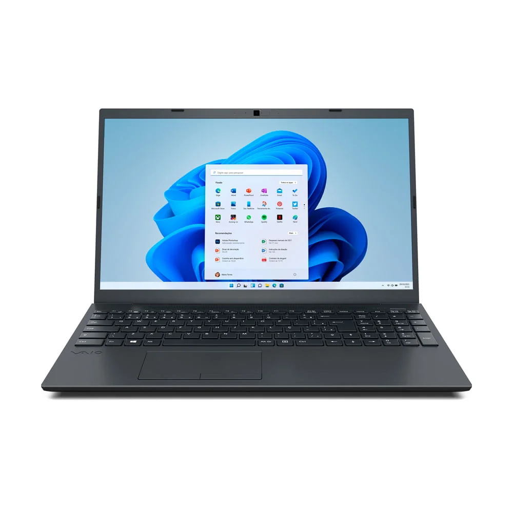 Notebook Vaio Fe15, Intel Core I3-10110u, 4GB, SSD 256GB, Tela 15.6 HD, Windows 11 Home, Chumbo Escuro - Vjfe52f11x-B5121h Notebook Vaio Fe15, Intel Core I3-10110u, 4GB, SSD 256GB, Tela 15.6 HD, Windows 11 Home, Chumbo Escuro - Vjfe52f11x-B5121h