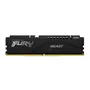 Memória Kingston Fury Beast, 16GB, 5600MHz, DDR5, CL40, Preto - KF556C40BB-16