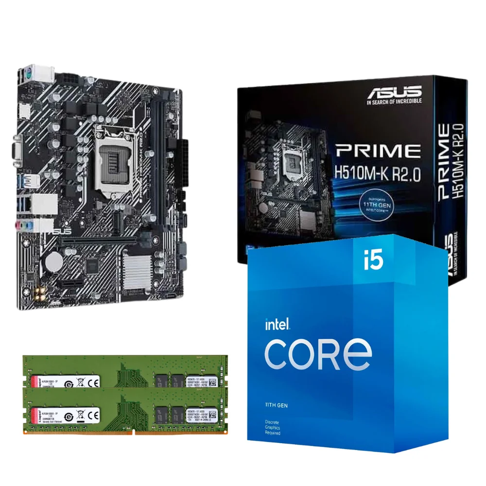 Core i5-11400F H570 DDR4 16GBセット Kit Upgrade Intel Proc I5 11400f 16GB DDR4 KaBuM
