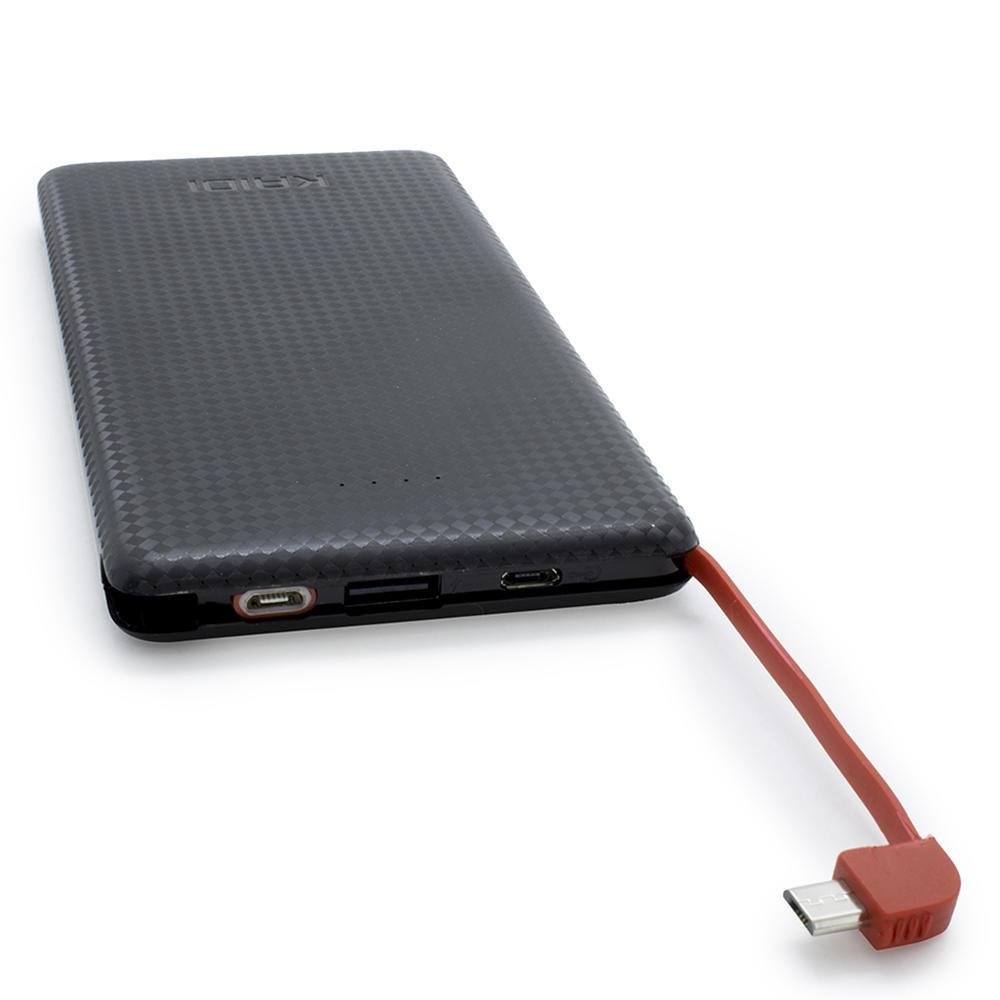 Carregador Portátil Power Bank Kaidi 5000mAh