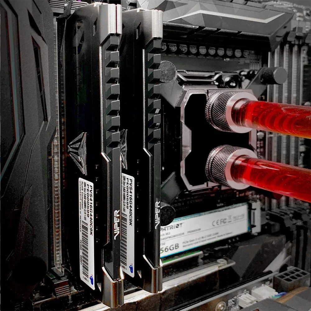 Memória Patriot Viper Steel, 8GB, 3200MHz, DDR4, CL16 - PVS48G320C6 Memória Patriot Viper Steel, 8GB, 3200MHz, DDR4, CL16 - PVS48G320C6