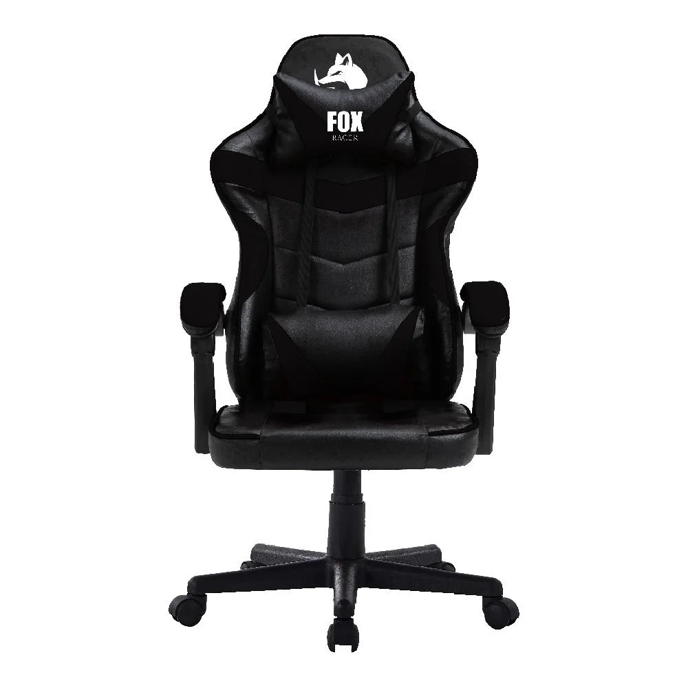 Cadeira Gamer Fox Racer Nordic, 125kg, Courino, Encostos Ajustável, Preto Cadeira Gamer Fox Racer Nordic, 125kg, Courino, Encostos Ajustável, Preto