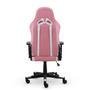 Cadeira Gamer XT Racer Viking, Reclinável, Ergonômica, Couro Sintético, Rosa e Branco