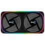 Cooler FAN AEROCOOL Astro 24, ARGB, Para Placa De Vídeo, Dual