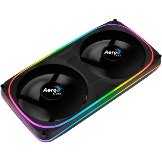 Cooler FAN AEROCOOL Astro 24, ARGB, Para Placa De Vídeo, Dual Cooler FAN AEROCOOL Astro 24, ARGB, Para Placa De Vídeo, Dual